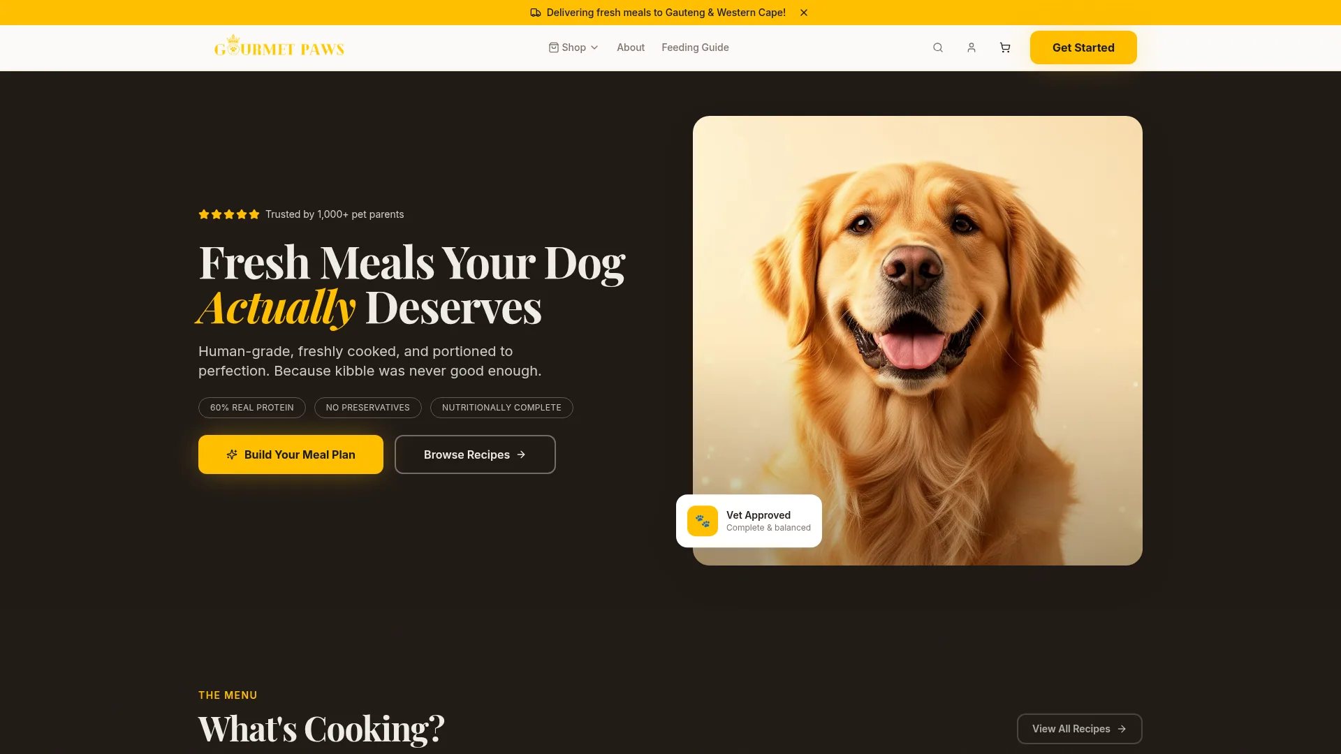 Gourmet Paws — Shopify store built by Neelo Digital