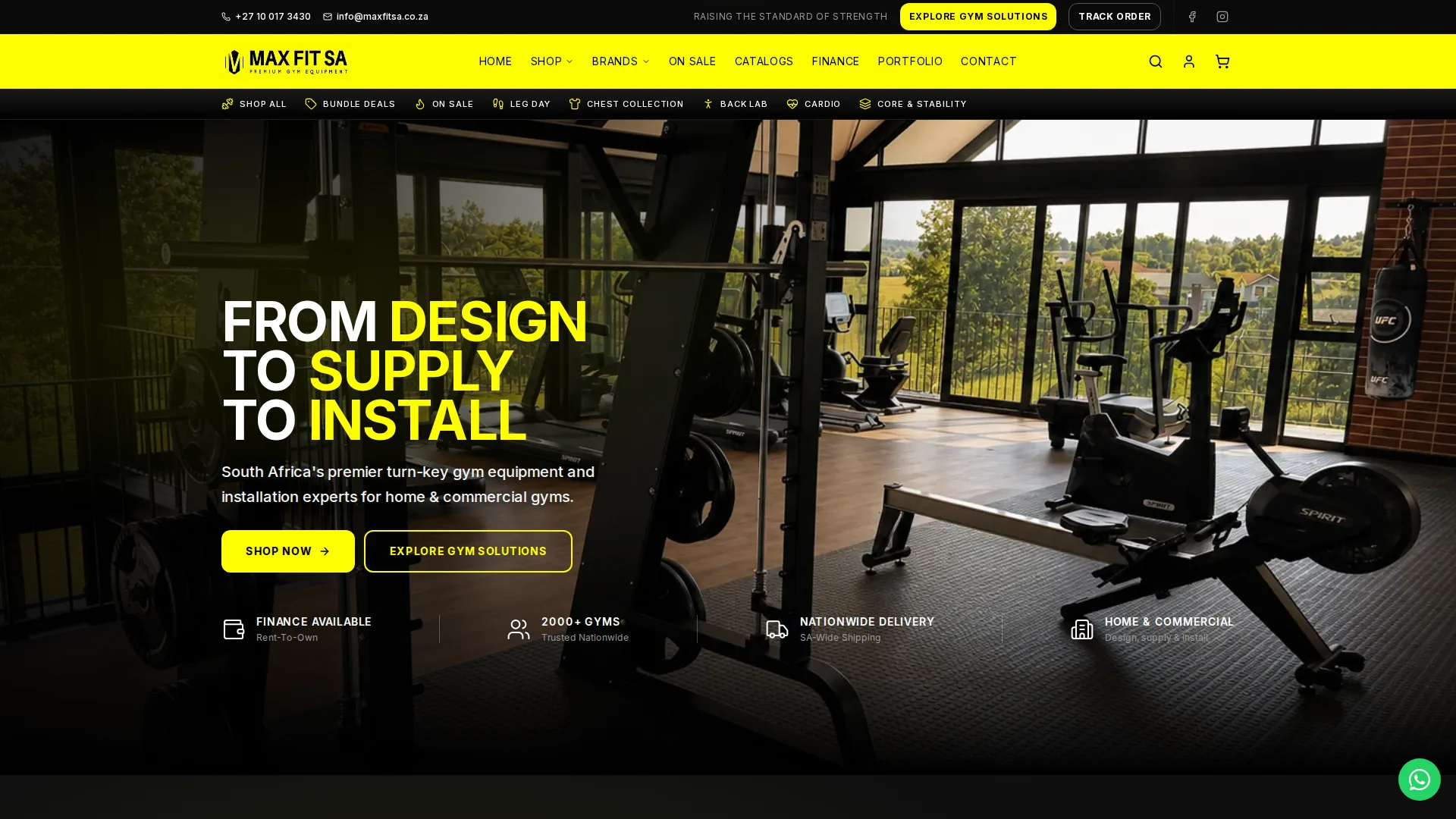 MaxFit SA — paid campaigns managed by Neelo Digital